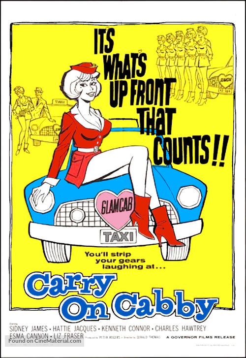 Carry on Cabby - Movie Poster