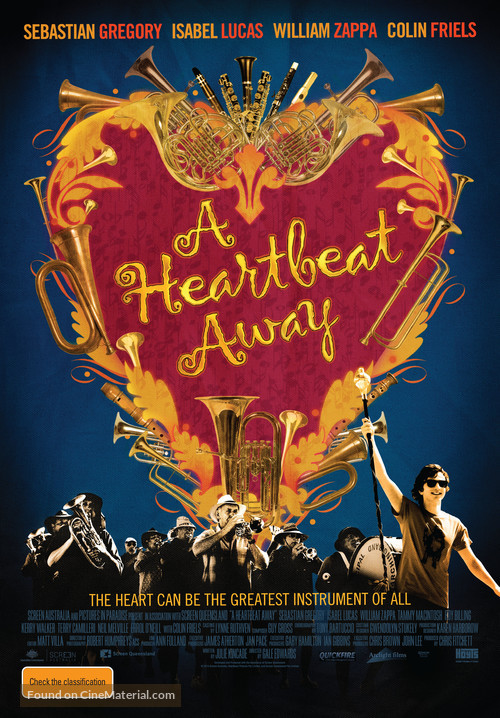 A Heartbeat Away - Australian Movie Poster