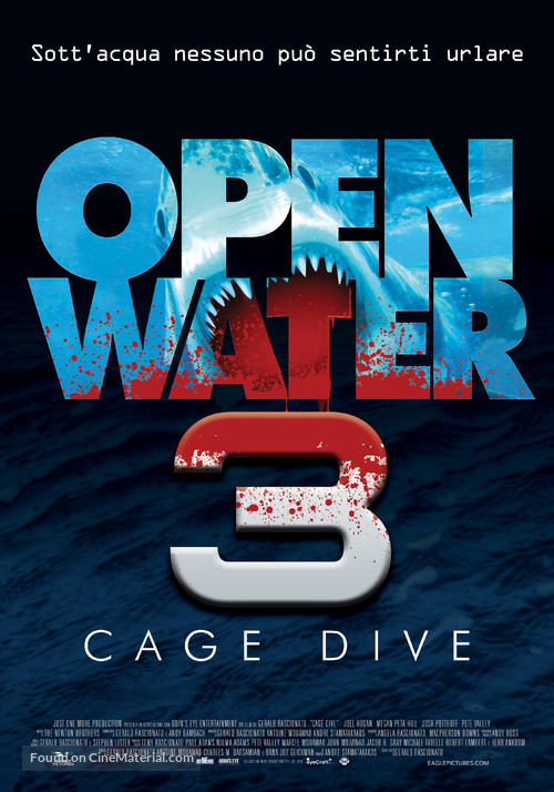 Cage Dive - Italian Movie Poster