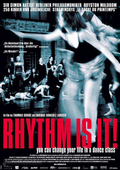 Rhythm Is It! - German Movie Poster