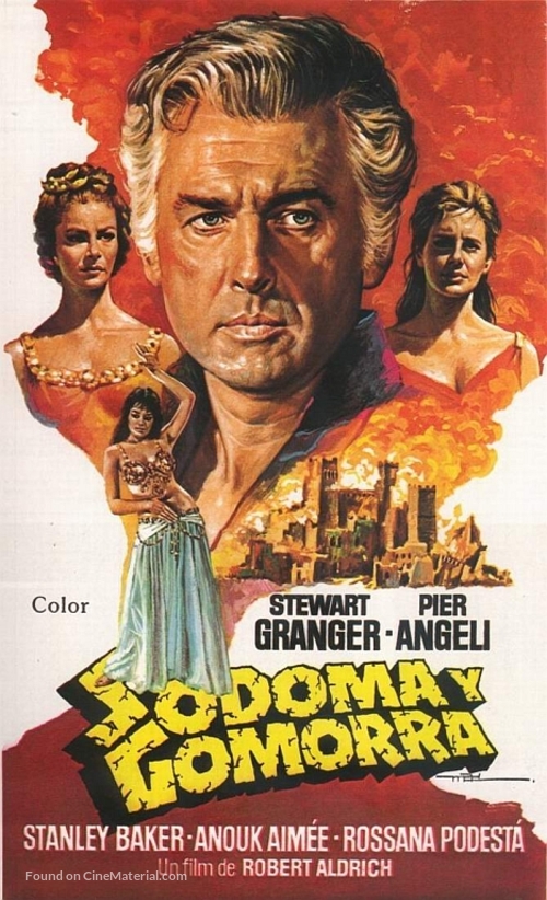 Sodom and Gomorrah - Spanish Movie Poster