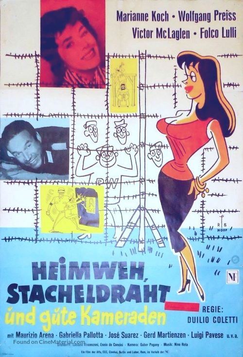 Gli italiani sono matti - German Movie Poster