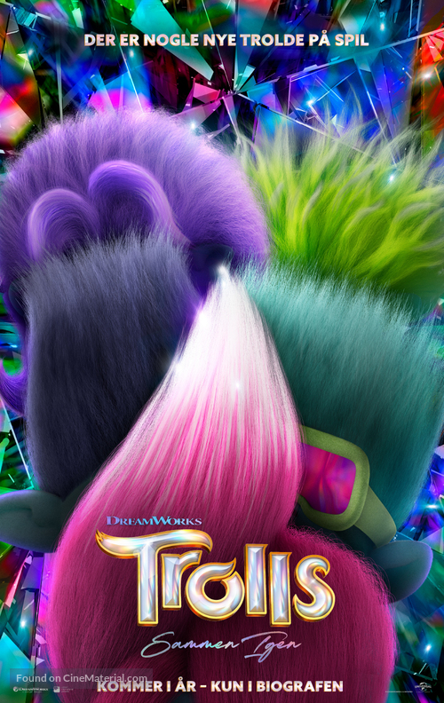 Trolls Band Together - Danish Movie Poster