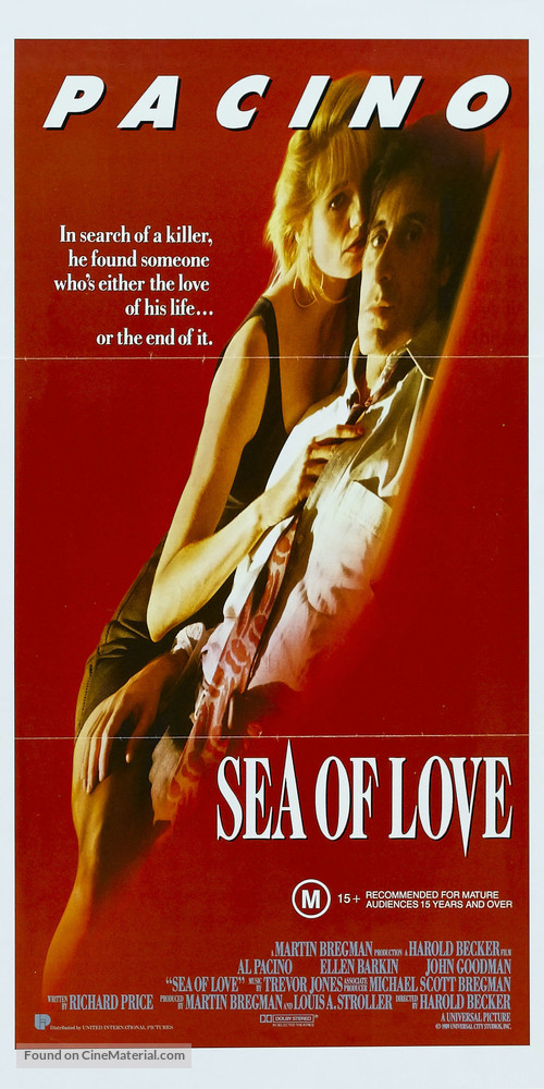 Sea of Love - Australian Movie Poster