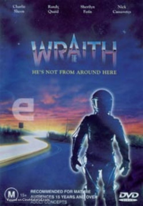 The Wraith - Australian DVD movie cover