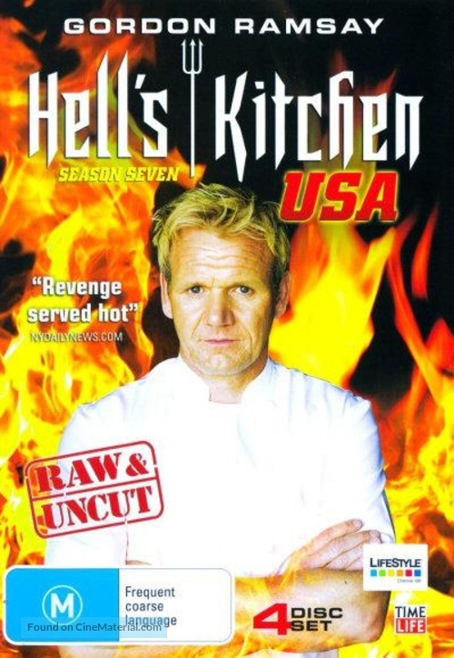 &quot;Hell&#039;s Kitchen&quot; - Australian DVD movie cover