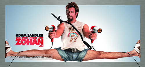 You Don&#039;t Mess with the Zohan - German Movie Poster