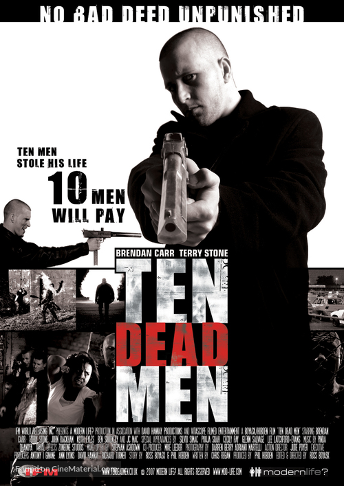 Ten Dead Men - British Movie Poster