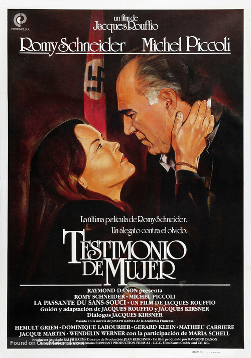 La Passante du Sans-Souci - Spanish Movie Poster
