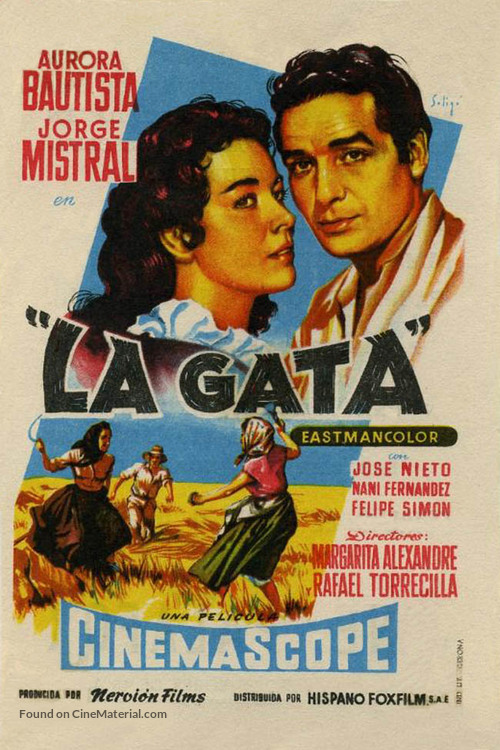La gata - Spanish Movie Poster
