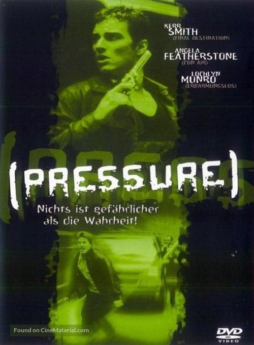 Pressure - German Movie Poster