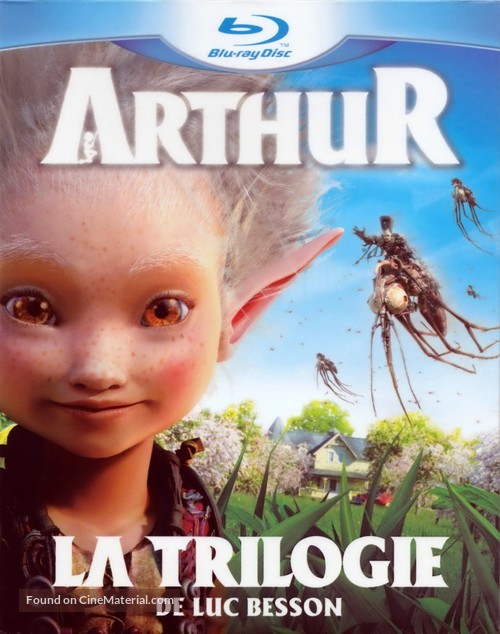 Arthur et la guerre des deux mondes - French Blu-Ray movie cover