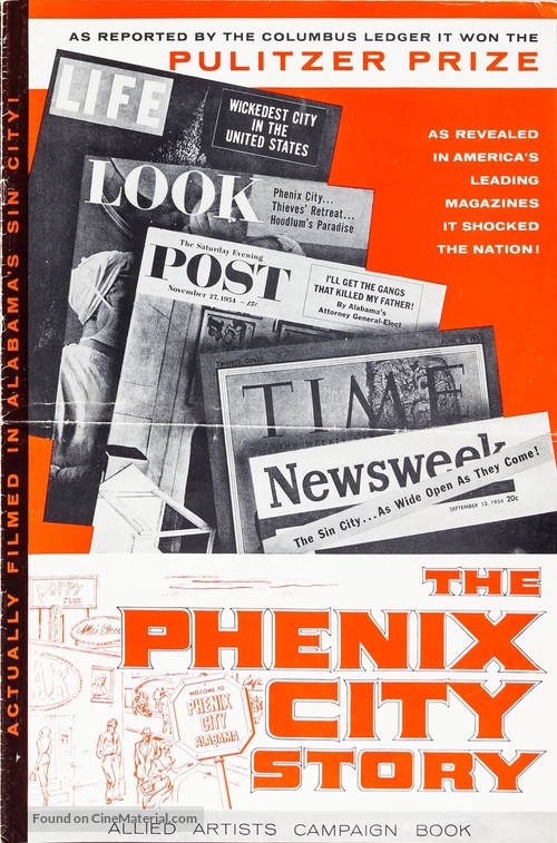 The Phenix City Story - poster