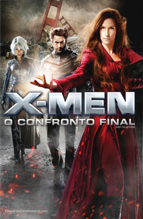 X-Men: The Last Stand - Brazilian DVD movie cover