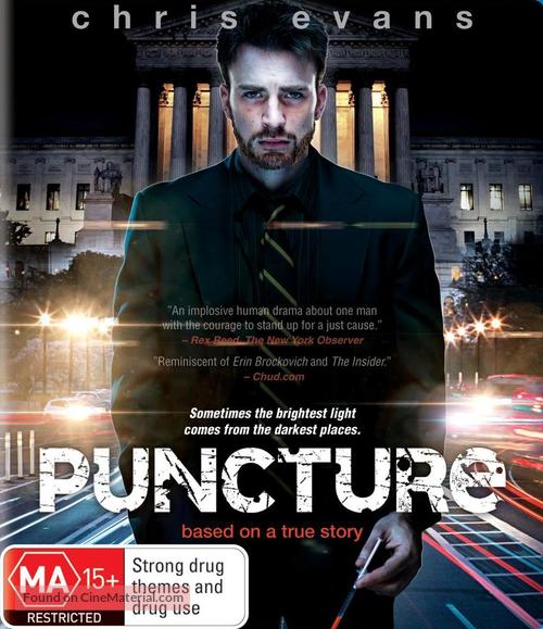 Puncture - Australian Blu-Ray movie cover