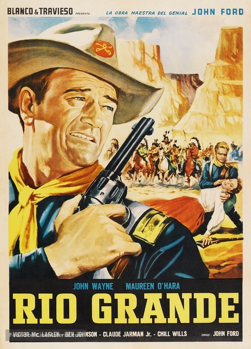 Rio Grande - Italian Movie Poster