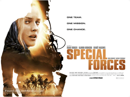 Forces sp&eacute;ciales - British Movie Poster