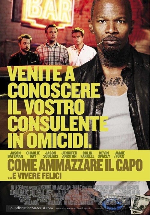 Horrible Bosses - Italian Movie Poster