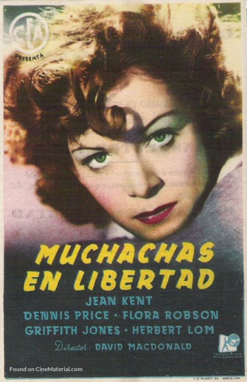 Good-Time Girl - Spanish Movie Poster