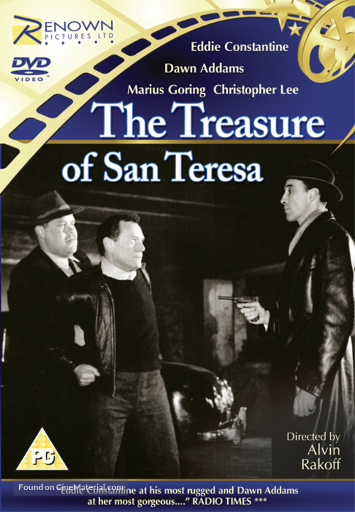 The Treasure of San Teresa - British DVD movie cover