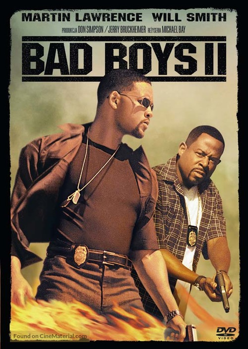 Bad Boys II - Polish Movie Cover