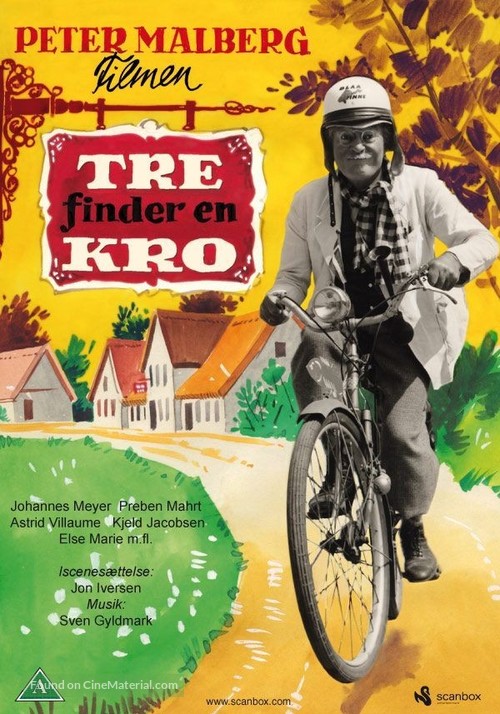 Tre finder en kro - Danish DVD movie cover