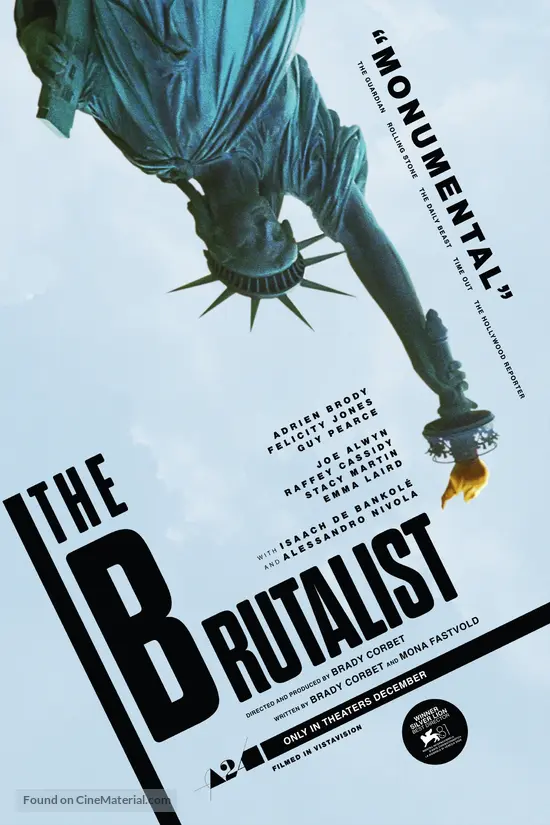 映画館用両面ポスター】ブルータリスト / The Brutalist - メルカリ