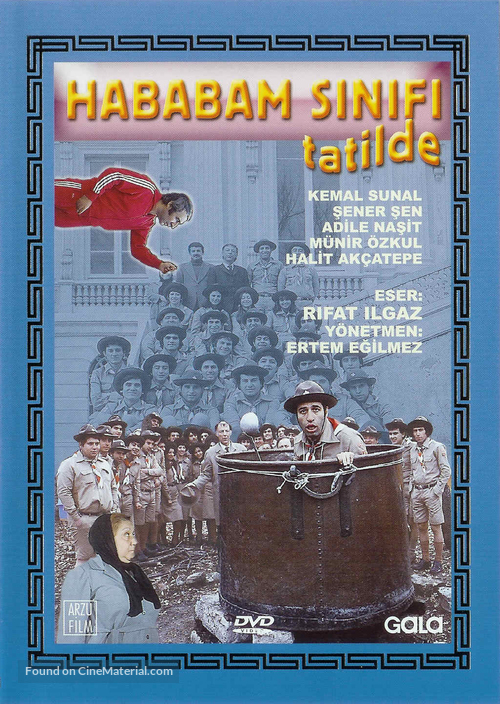 Hababam Sinifi Tatilde - Turkish DVD movie cover