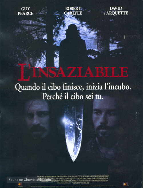 Ravenous - Italian Movie Poster