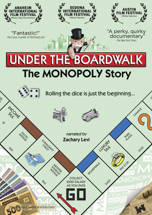 Under the Boardwalk: The Monopoly Story - DVD movie cover