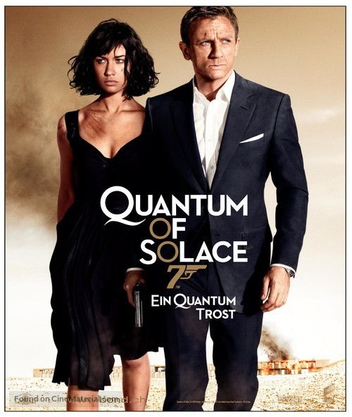 Quantum of Solace - Swiss Movie Poster