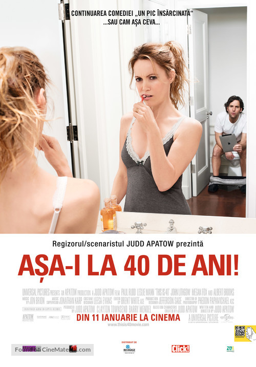 This Is 40 - Romanian Movie Poster