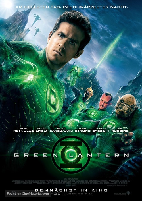 Green Lantern - German Movie Poster