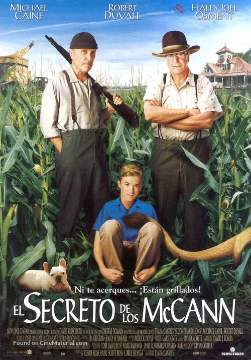 Secondhand Lions - Spanish Movie Poster