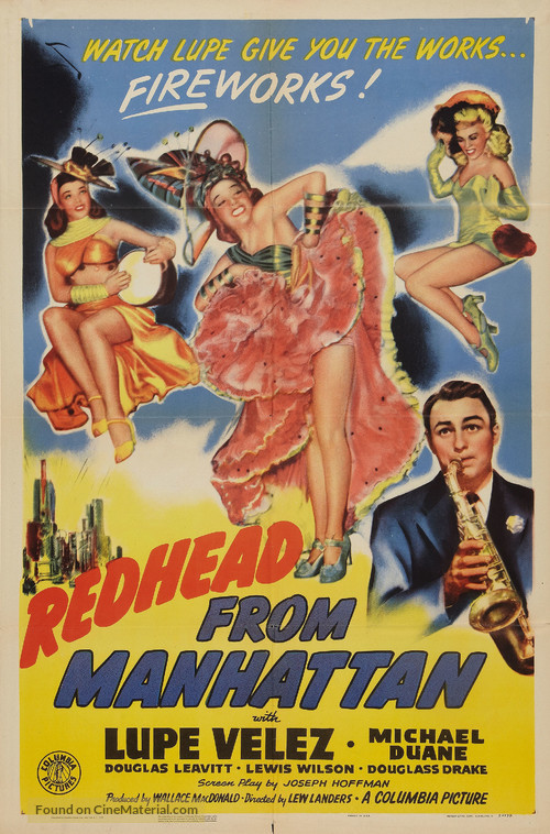 Redhead from Manhattan - Movie Poster