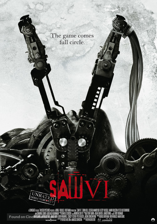 Saw VI - Danish Movie Poster