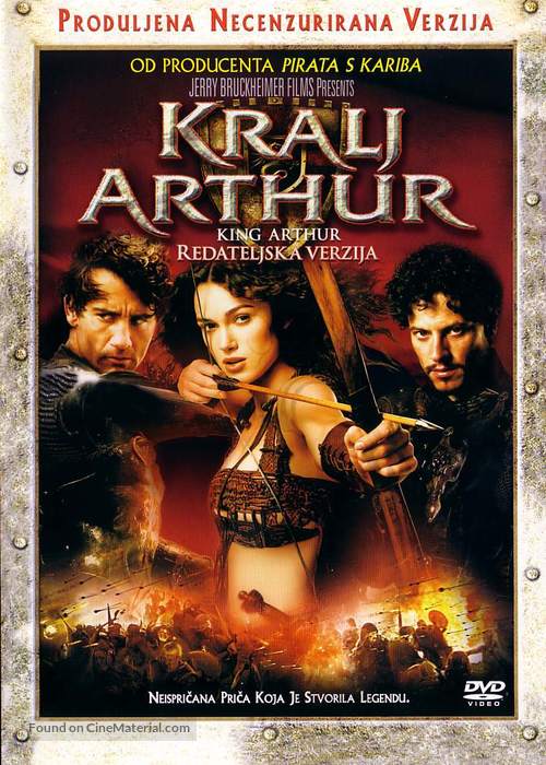 King Arthur - Croatian DVD movie cover