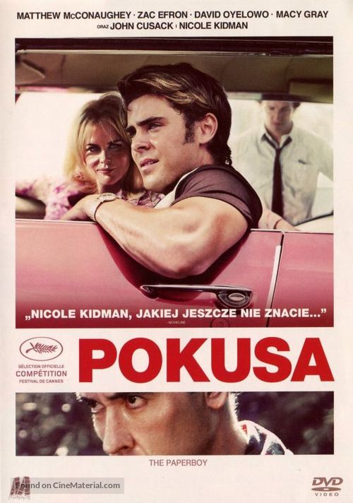 The Paperboy - Polish DVD movie cover