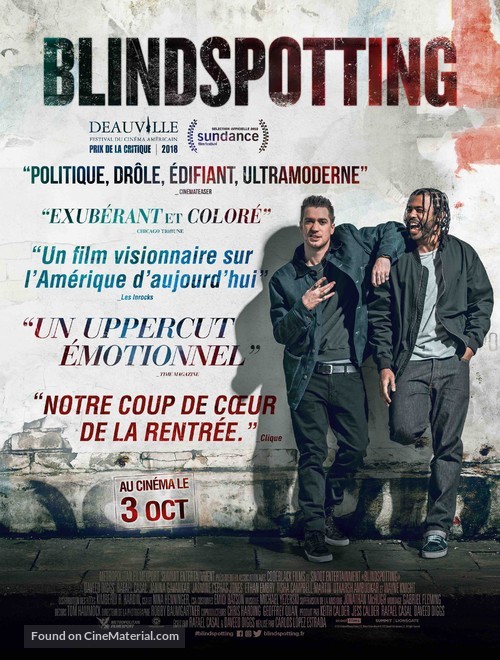 Blindspotting - French Movie Poster