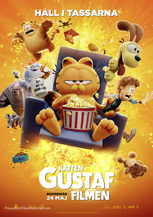 The Garfield Movie - Swedish Movie Poster