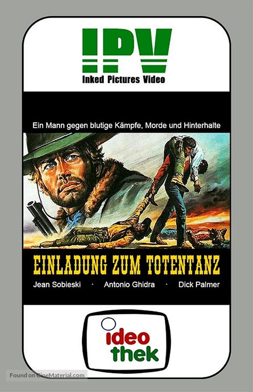 ...e venne il tempo di uccidere - German DVD movie cover