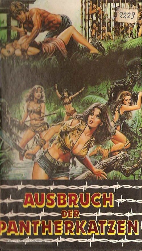 Curral de Mulheres - German VHS movie cover