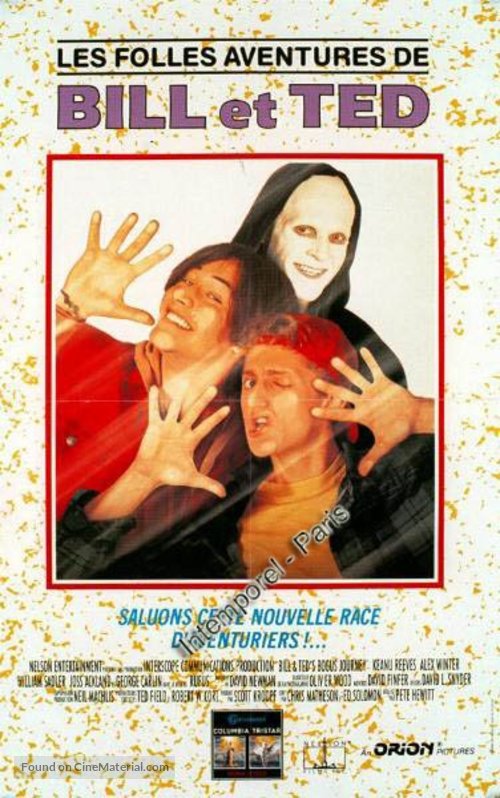 Bill &amp; Ted&#039;s Bogus Journey - French Movie Cover