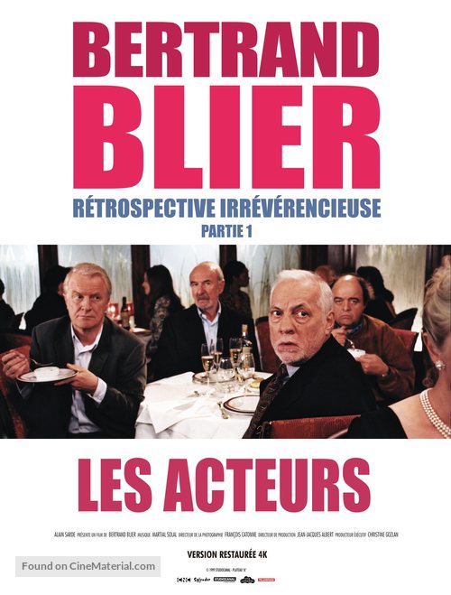 Les acteurs - French Re-release movie poster