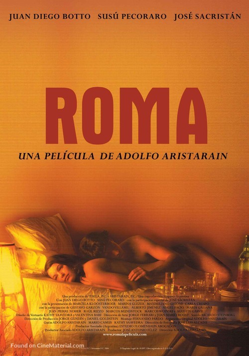 Roma - Spanish Movie Poster