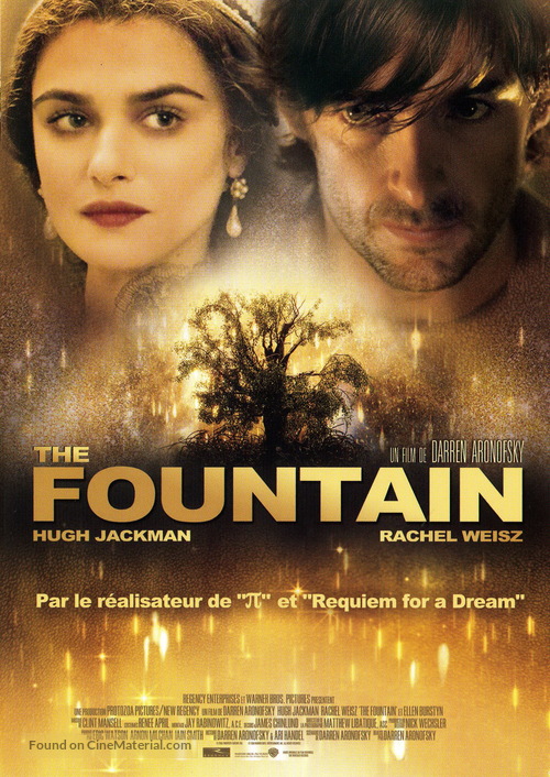 The Fountain - French DVD movie cover