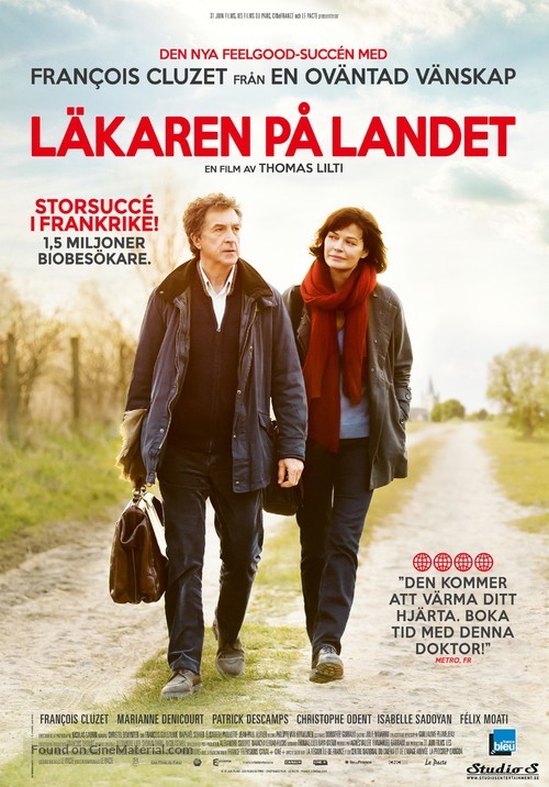 M&eacute;decin de campagne - Swedish Movie Poster