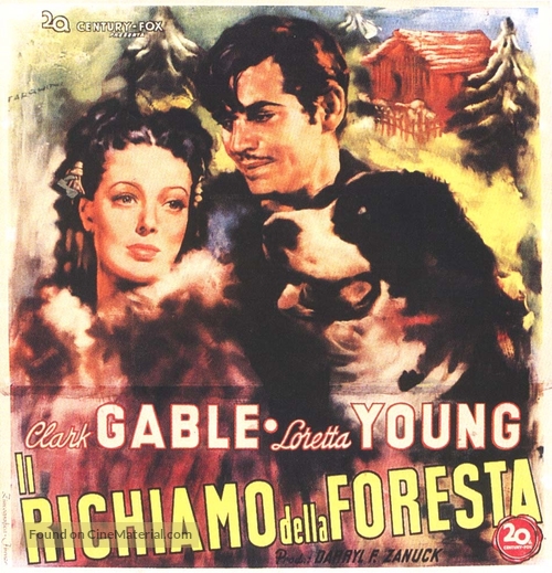 The Call of the Wild - Italian Movie Poster