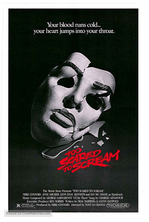 Too Scared to Scream - Movie Poster