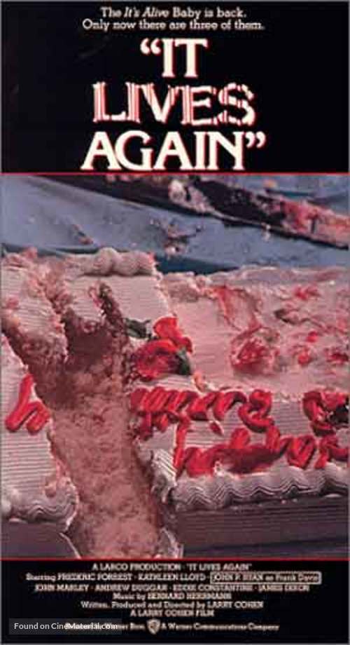 It Lives Again - VHS movie cover